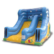 inflatable dry slide
